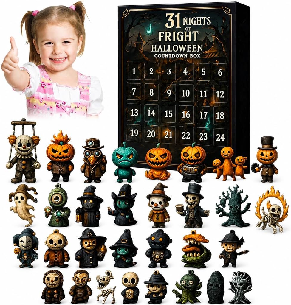Halloween Countdown Miniatures Collection