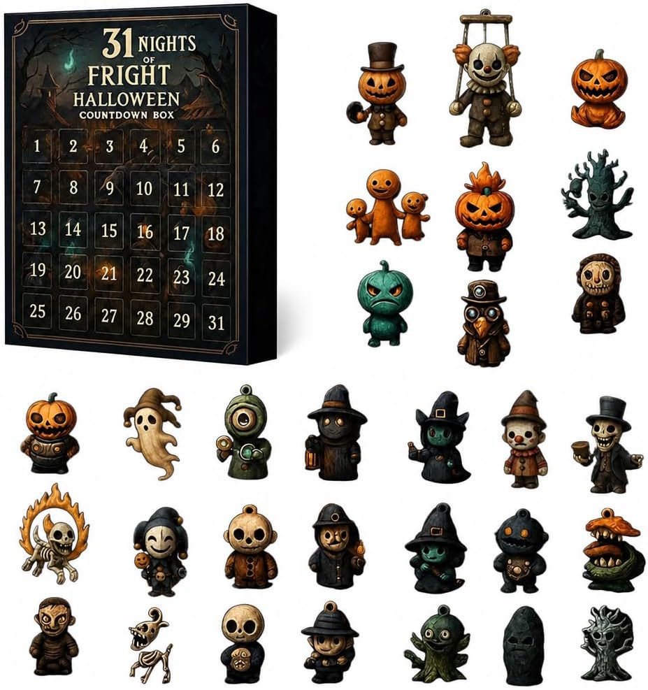 Halloween Countdown Miniatures Collection