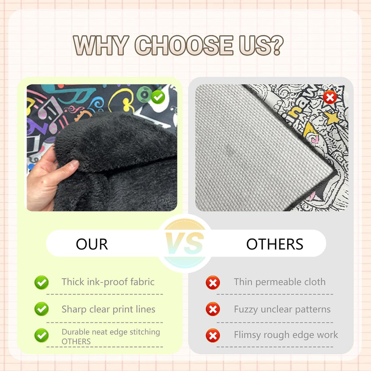 DIY Coloring Blanket 🖍️🎨