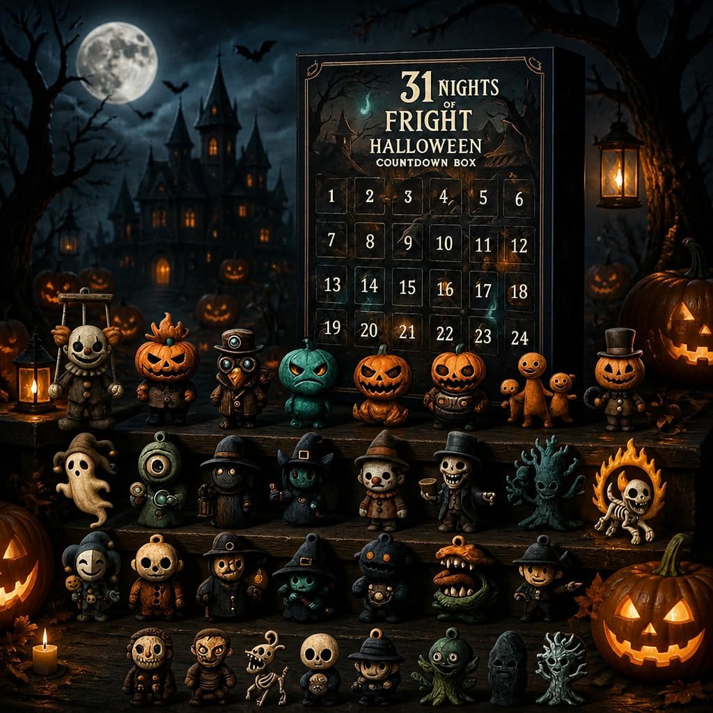 Halloween Countdown Miniatures Collection