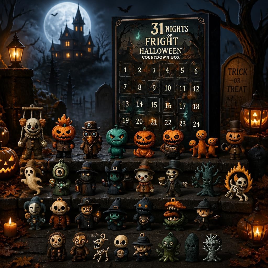 Halloween Countdown Miniatures Collection